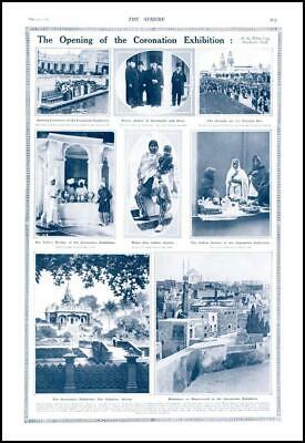 Seller image for 1911 LONDON White City Coronation Exhibition Calcutta Season Khartoum (134) for sale by Antique Paper Company
