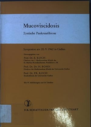 Bild des Verkufers fr Mucoviscidosis (Zystische Pankreasfibrose). zum Verkauf von books4less (Versandantiquariat Petra Gros GmbH & Co. KG)