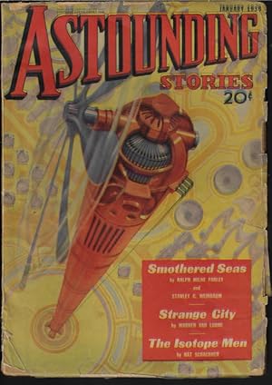 Seller image for ASTOUNDING Stories: January, Jan. 1936 for sale by Books from the Crypt