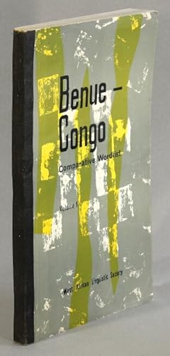 Seller image for Benue-Congo comparative wordlist . from contributions by members of the Benue-Congo Working Group for sale by Rulon-Miller Books (ABAA / ILAB)