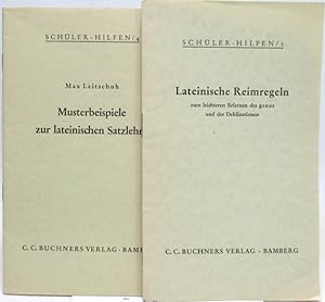 Seller image for Musterbeispiele zur lateinischen Satzlehre. Schler-Hilfen 4. for sale by Antiquariat Richart Kulbach