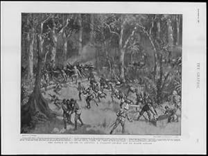 Seller image for 1900 BOER WAR Battle Abuasu Ashanti Gallant Charge Major Mellis (292) for sale by Antique Paper Company