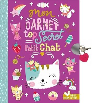 mon carnet top secret petit chat