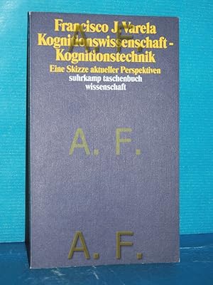 Bild des Verkufers fr Kognitionswissenschaft, Kognitionstechnik : eine Skizze aktueller Perspektiven. bers. von Wolfram Karl Kck. Mit e. Vorw. von Siegfried J. Schmidt / Suhrkamp-Taschenbuch Wissenschaft , 882 zum Verkauf von Antiquarische Fundgrube e.U.