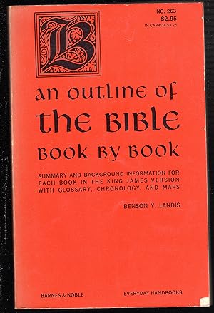 Image du vendeur pour An Outline of the Bible Book by Book mis en vente par The Sun Also Rises