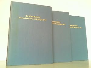 Die Militärluftfahrt bis zum Beginn des Weltkrieges 1914. Hier 3 Bände in 3 Büchern KOMPLETT! 1. ...