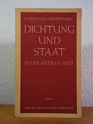 Bild des Verkufers fr Dichtung und Staat in der antiken Welt zum Verkauf von Antiquariat Weber