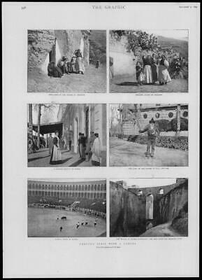 Immagine del venditore per 1899 * - SPAIN Ronda Bridge King Gipsies Granada Camera Dance (267) venduto da Antique Paper Company