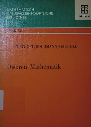 Bild des Verkufers fr Diskrete Mathematik. zum Verkauf von Antiquariat Bookfarm