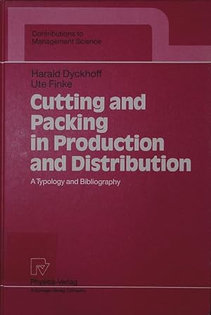 Immagine del venditore per Cutting and packing in production and distribution. a typology and bibliography. venduto da Antiquariat Bookfarm