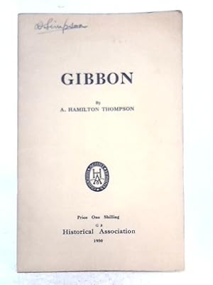 Imagen del vendedor de Gibbon a la venta por World of Rare Books