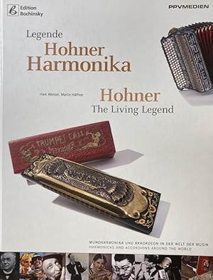 Bild des Verkufers fr Legende Hohner Harmonika : Mundharmonika und Akkordeon in der Welt der Musik = Hohner, the living legend. [bers.: Ewan Whyte. Fotos: Petra Schrambhmer. In Kooperation mit dem Deutschen Harmonikamuseum] / Fachbuchreihe Das Musikinstrument ; Bd. 93; Edition Bochinsky zum Verkauf von Antiquariat J. Hnteler