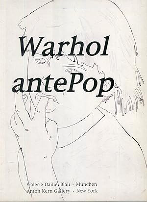 Seller image for Warhol ante Pop for sale by Versandantiquariat Brigitte Schulz