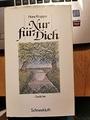 Imagen del vendedor de Nur fr dich: Gedichte a la venta por Gabis Bcherlager