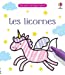 Image du vendeur pour Les Licornes - Mes petits coloriages Usborne Broché mis en vente par booksXpress