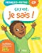 Seller image for  a y est, je sais ! Français Maths CP - Les fondamentaux [FRENCH LANGUAGE - No Binding ] for sale by booksXpress