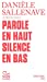 Seller image for Parole en haut silence en bas [FRENCH LANGUAGE - No Binding ] for sale by booksXpress