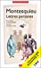 Image du vendeur pour Lettres persanes (Sp ©cial Bac 2020) (French Edition) [FRENCH LANGUAGE - Soft Cover ] mis en vente par booksXpress