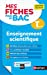 Imagen del vendedor de Enseignement scientifique Terminale - Mes fiches pour le BAC Tle - BAC 2022 [FRENCH LANGUAGE - No Binding ] a la venta por booksXpress