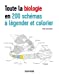 Immagine del venditore per Toute la biologie en 200 schémas à légender et colorier [FRENCH LANGUAGE - No Binding ] venduto da booksXpress