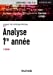 Seller image for Analyse - Licence 1re année - 2e éd. [FRENCH LANGUAGE - No Binding ] for sale by booksXpress