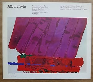 Image du vendeur pour Albert Irvin. Newcastle-upon-Tyne, Polytechnic Art Gallery, 28 November-15 december 1978. mis en vente par Roe and Moore