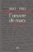 Seller image for 1883-1983, l'oeuvre de Marx un siècle après [FRENCH LANGUAGE - No Binding ] for sale by booksXpress