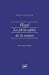 Bild des Verkufers fr Hegel : La philosophie de la nature [FRENCH LANGUAGE - No Binding ] zum Verkauf von booksXpress
