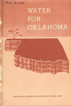 Imagen del vendedor de Water for Oklahoma Geological survey water supply paper 1890 a la venta por Biblioteca di Babele