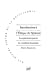 Immagine del venditore per Introduction à l'Ethique de Spinoza. La quatrième partie. La condition humaine [FRENCH LANGUAGE - No Binding ] venduto da booksXpress