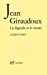 Seller image for Jean Giraudoux. la légende et le secret [FRENCH LANGUAGE - No Binding ] for sale by booksXpress