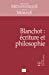 Bild des Verkufers fr RMM 2015, n° 2: Blanchot : écriture et philosophie [FRENCH LANGUAGE - No Binding ] zum Verkauf von booksXpress