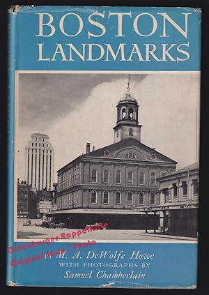 Imagen del vendedor de Boston Landmarks (1947) - Dewolfe Howe, M. A. a la venta por Oldenburger Rappelkiste