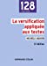 Seller image for La versification appliquée aux textes - 5e éd. [FRENCH LANGUAGE - No Binding ] for sale by booksXpress