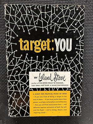 Imagen del vendedor de Target: You a la venta por Cragsmoor Books