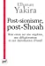 Bild des Verkufers fr Post-Sionisme, Post-Shoah [FRENCH LANGUAGE - No Binding ] zum Verkauf von booksXpress