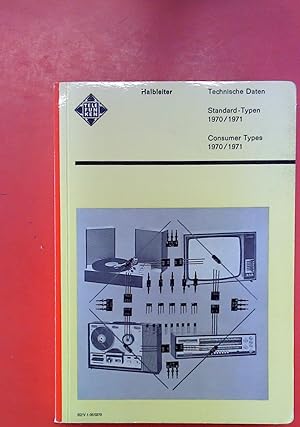 Image du vendeur pour Halbleiter - Technische Daten / Standard-Typen 1970/1971 - Consumer Types 1970/1971 mis en vente par biblion2