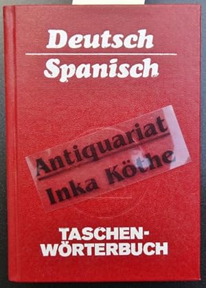 Taschenwörterbuch; Deutsch-spanisch : mit etwa 15000 Stichwörtern -
