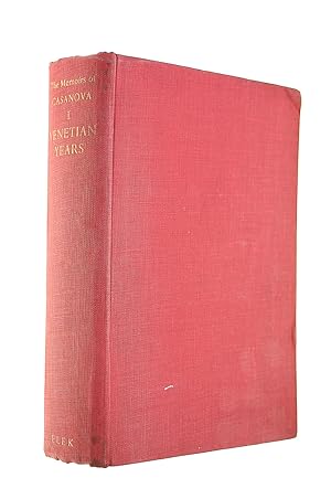 Seller image for The Memoirs of Jacques Casanova de Seingalt: Venetian Years for sale by M Godding Books Ltd