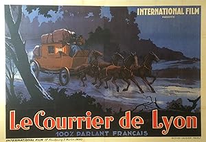 "LE COURRIER DE LYON (THE LYONS MAIL)" Réalisé par Arthur MAUDE en 1931 d'après la pièce de Charl...