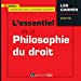 Seller image for L'essentiel de la philosophie du droit [FRENCH LANGUAGE - No Binding ] for sale by booksXpress
