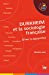 Bild des Verkufers fr Durkheim et la sociologie française. D'hier à aujourd'hui [FRENCH LANGUAGE - No Binding ] zum Verkauf von booksXpress