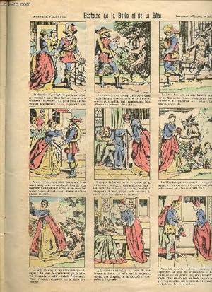Imagerie d'Epinal, n°2696 : Histoire de la Belle et de la Bête