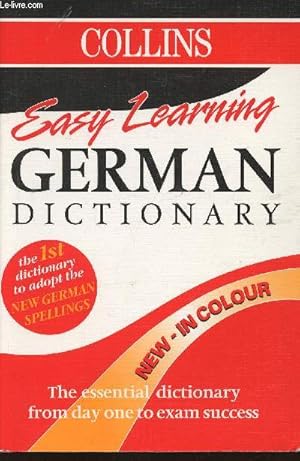 Seller image for Easy learning German Dictionary for sale by Le-Livre