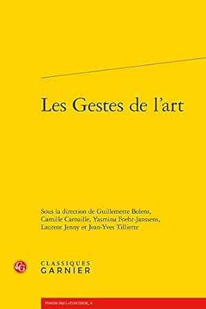 Image du vendeur pour Les Gestes De L'art (Fonds Paul-zumthor) (French Edition) [FRENCH LANGUAGE - Soft Cover ] mis en vente par booksXpress