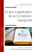 Seller image for 40 ans d'application de la constitution espagnole [FRENCH LANGUAGE - No Binding ] for sale by booksXpress