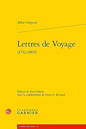 Immagine del venditore per Lettres de Voyage [FRENCH LANGUAGE - No Binding ] venduto da booksXpress