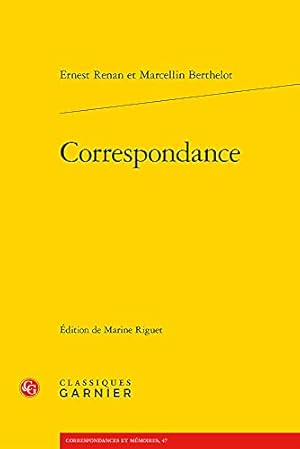 Imagen del vendedor de Correspondance [FRENCH LANGUAGE - No Binding ] a la venta por booksXpress