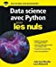 Seller image for Python pour la Data science pour les Nuls, grand format [FRENCH LANGUAGE - No Binding ] for sale by booksXpress