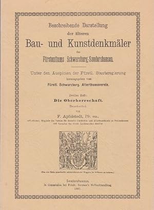 Bild des Verkufers fr Beschreibende Darstellung der lteren Bau- und Kunstdenkmler des Frstenthums Schwarzburg-Sondershausen. Unter den Auspicien der Frstl. Staatsregierung. zum Verkauf von La Librera, Iberoamerikan. Buchhandlung